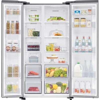 Réfrigérateur Américain Samsung 2 portes 650L Classe E - Argent Mat