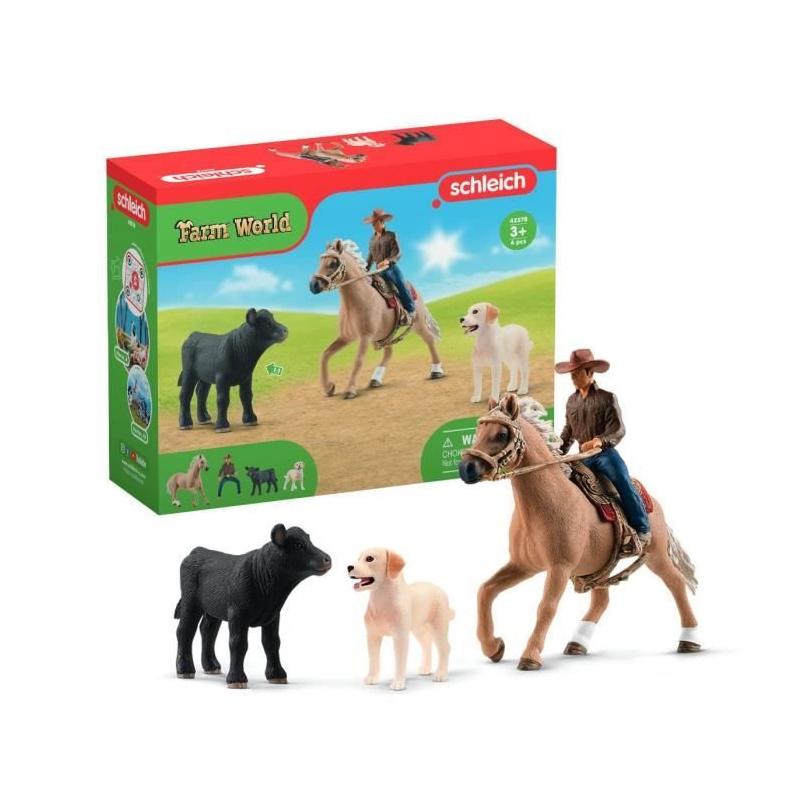 Découvrez les aventures d'équitation Western avec SCHLEICH - 42578
