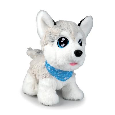 Peluche Chi Chi Love Husky interactif - 30cm - 12 commandes vocales