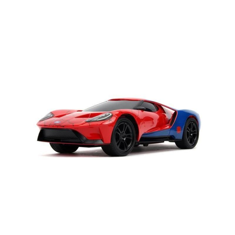 Voiture Ford GT Spiderman radiocommandée 1/16 - Simba Dickie Group, 39x16x16 cm