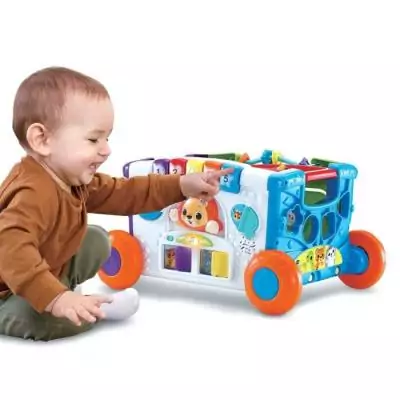 Super Chariot Interactif Multi-Activités Vtech - Dimensions du Colis: 38x49x13 cm