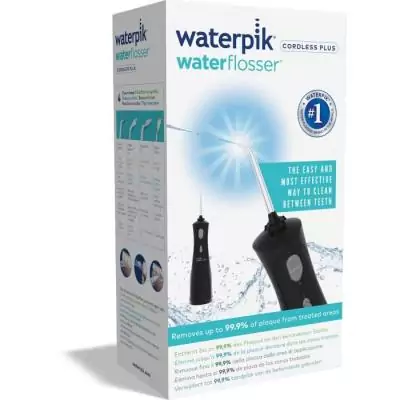 Hydropulseur sans fil WATERPIK WP 492 - Noir - 4 embouts