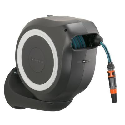 Dévidoir automatique mural RollUp M GARDENA - Kit complet - 20m - Ø11mm