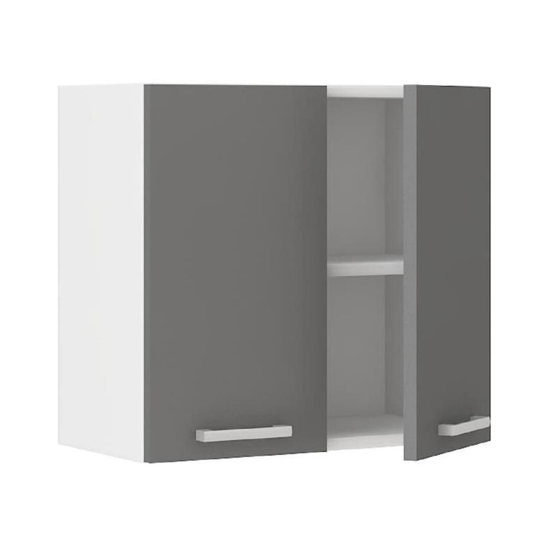 Meuble haut de cuisine 60 cm - Gris | Éléments séparés haut