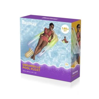 Matelas gonflable de piscine - BESTWAY - Compact et confortable