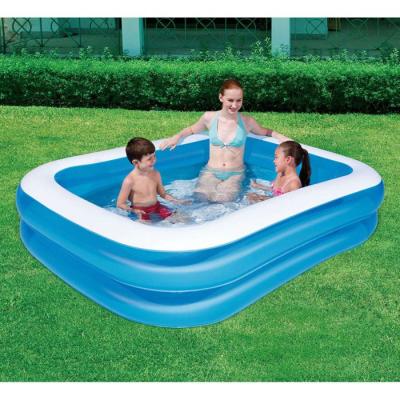 Piscine gonflable Bestway pour enfants - Rectangulaire - 201 x 150 x 51 cm - Bleu