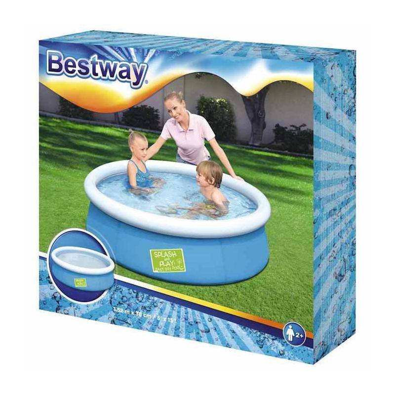 Piscine Gonflable Bestway My First Pool - Kit Complet Ø152x38 cm