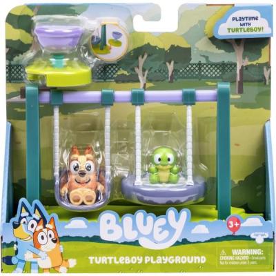 Aire de jeu BLUEY - Bingo et Bébé Tortue - Mini parc amusant