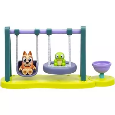 Aire de jeu BLUEY - Bingo et Bébé Tortue - Mini parc amusant