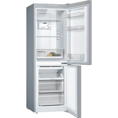 Réfrigérateur combiné BOSCH - KGN33NLEB - Classe E - 282 L - Inox