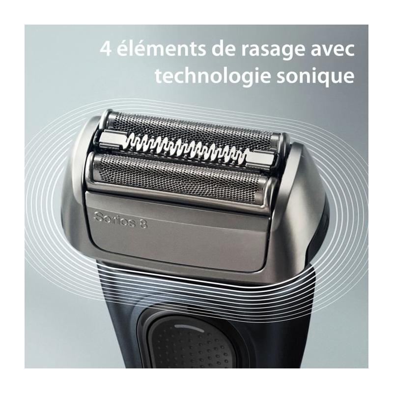 Rasoir Braun Series 8 8513s - Performances exceptionnelles - Wet&Dry