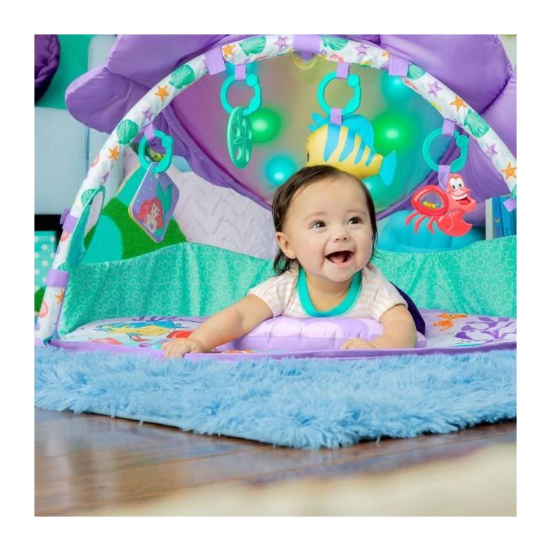 Tapis d'éveil bébé Disney Ariel - Arche musicale et sensorielle