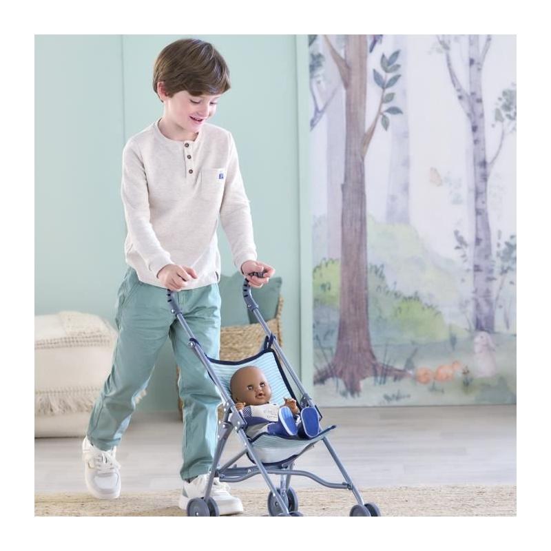 Poussette canne sauge pour poupons COROLLE - Légère et pliable