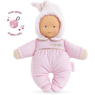 Doudou Corolle Babidoux Réves d'Étoiles 20cm - Idéal dès la naissance