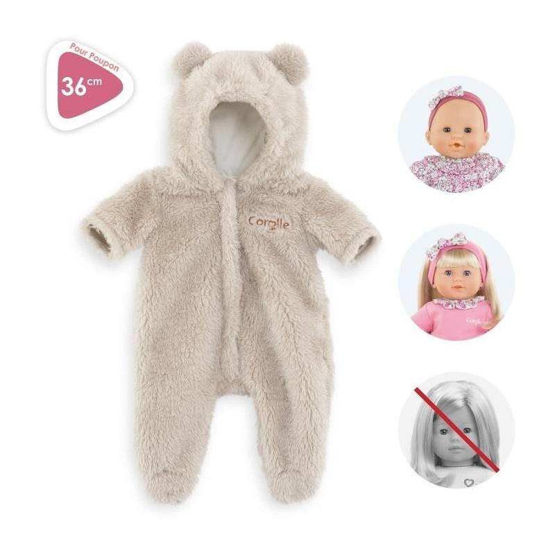Ensemble Pilote Ourson pour Poupon 36cm - COROLLE - Mixte - 2 ans