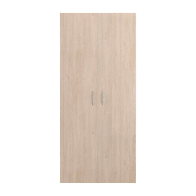 Armoire chambre EASY LIFE Chene 2 portes PARISOT