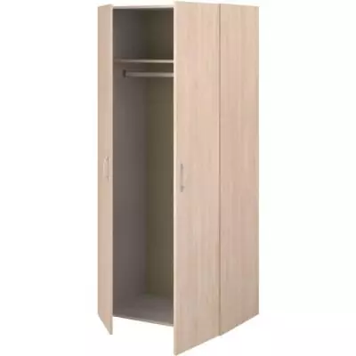 Armoire chambre EASY LIFE Chene 2 portes PARISOT