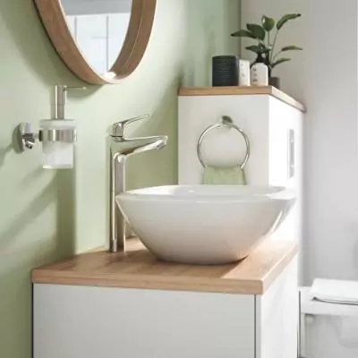 Robinet vasque chromé GROHE Swift - Taille XL - Économie d'eau Robinet vasque chromé GROHE Swift - Taille XL - Économie d'eau