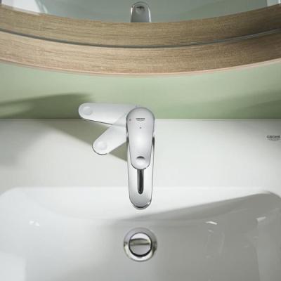 Mitigeur lavabo monocommande GROHE Swift - Chromé - Taille S - Économie d'eau