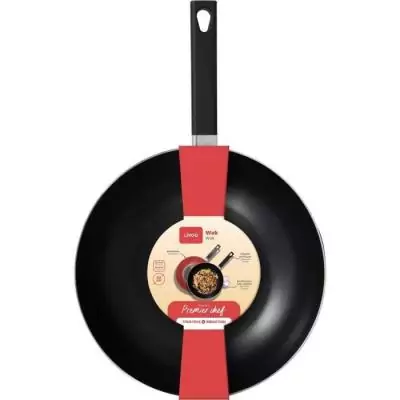 Wok Premier Chef 32 cm - Antiadhésif sans PFOA ni PFOS