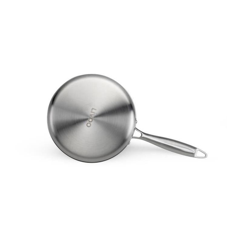 Casserole inox 18cm Triply LIVOO MEP160 - Made in Fr