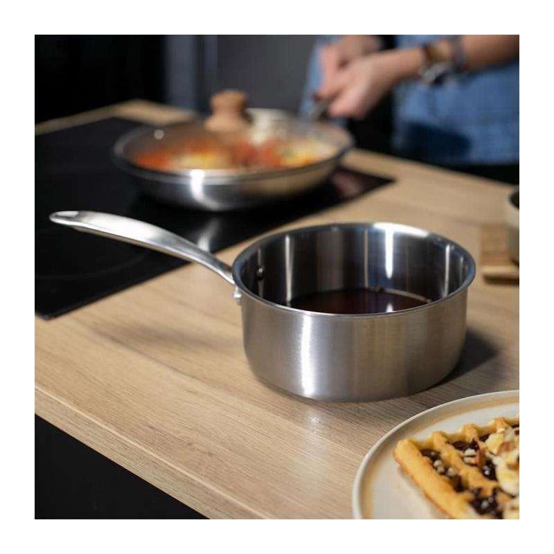 Casserole inox 18cm Triply LIVOO MEP160 - Made in Fr