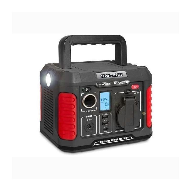 Station d'énergie MECAFER 600W - PW600 | Compact et Puissant