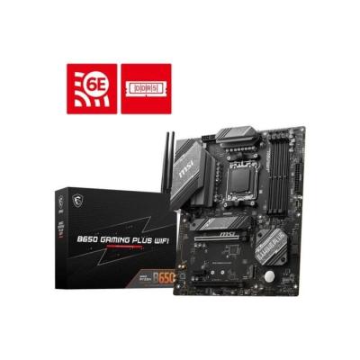 Carte Mère MSI B650 Gaming Plus Wifi - DDR5 - Wi-Fi 6E - Bluetooth 5.3