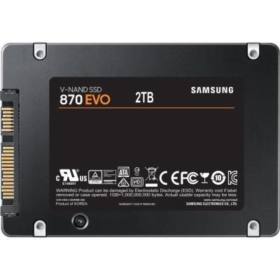 SSD Interne SAMSUNG 870 EVO 2 To - Performances exceptionnelles