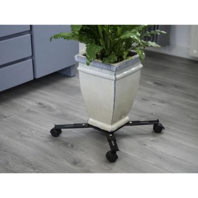 Support de pot roulant extensible - NATURE - 4 branches - 100 kg