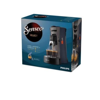 Machine à café Philips Senseo Select CSA240/71 - Bleu, compact et performant
