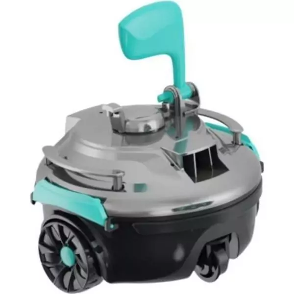 Robot piscine - BESTWAY - Guppy - Autonome - Gris - Nettoyage automatique