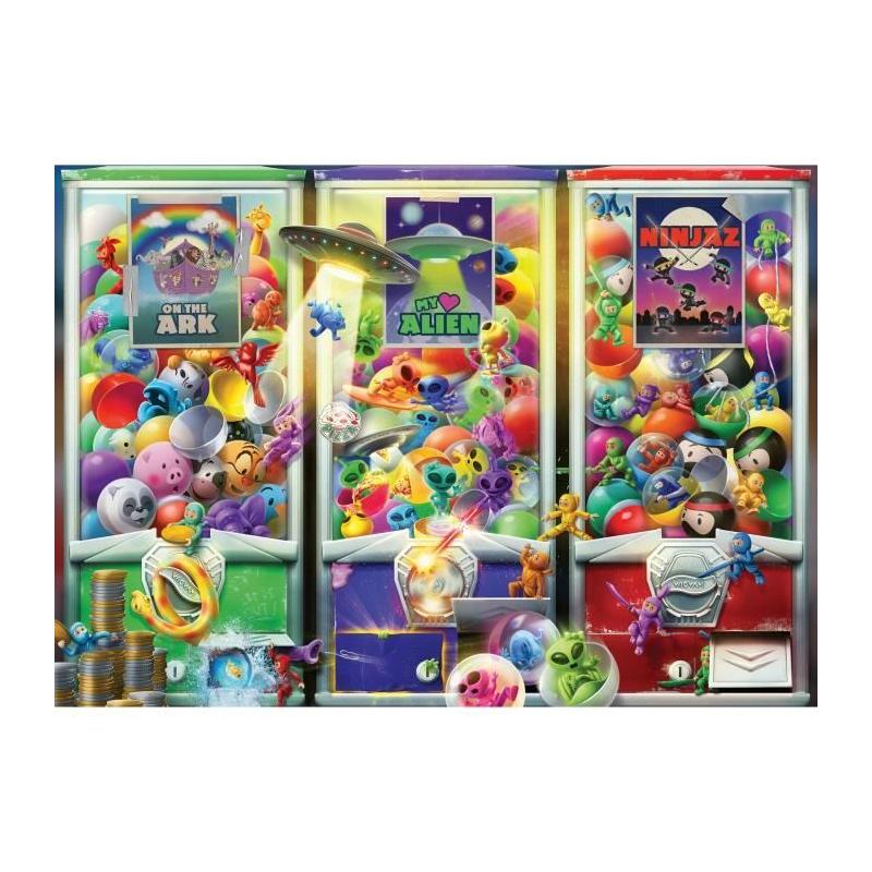Puzzle 1000 pièces Animaux, aliens et ninjas | Ravensburger
