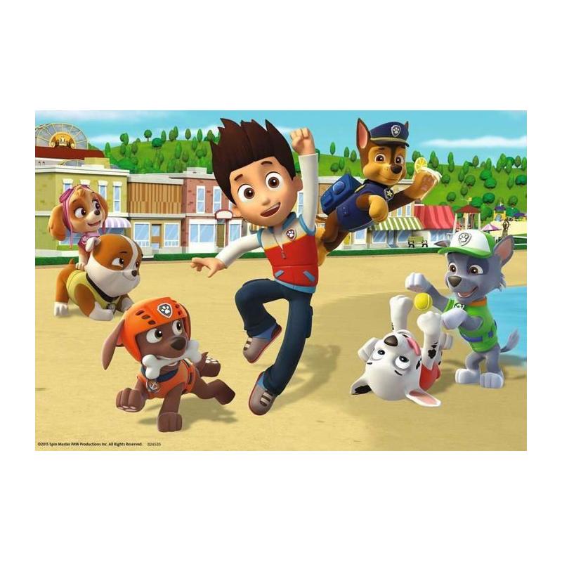 Puzzles Chiens héroiques Pat' Patrouille 2x24 pièces - Pour enfants dès 4 ans