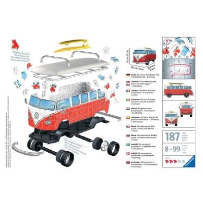 Puzzle 3D Combi T1 Volkswagen - Ravensburger - 162 pièces