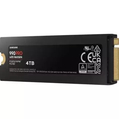 SSD Samsung 990 PRO 4 To avec dissipateur - Performances ultimes