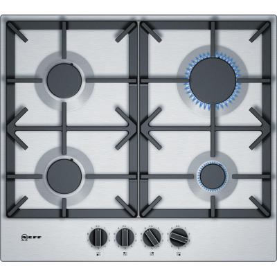 Neff T26DS49N0 plaque Acier inoxydable Intégré 60 cm Gaz 4 zone(s)