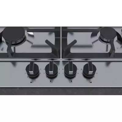 Neff T26DS49N0 plaque Acier inoxydable Intégré 60 cm Gaz 4 zone(s)