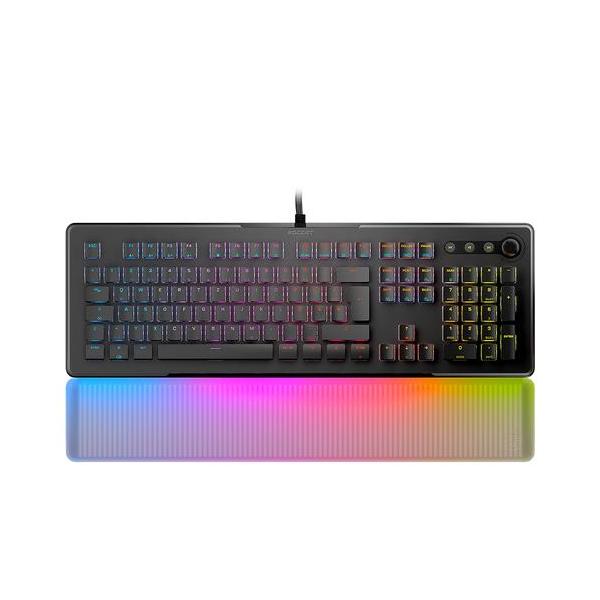 Clavier filaire - Optique et mécanique - ROCCAT - Vulcan II Max - AZERTY - Rétro-éclairage - Noir
