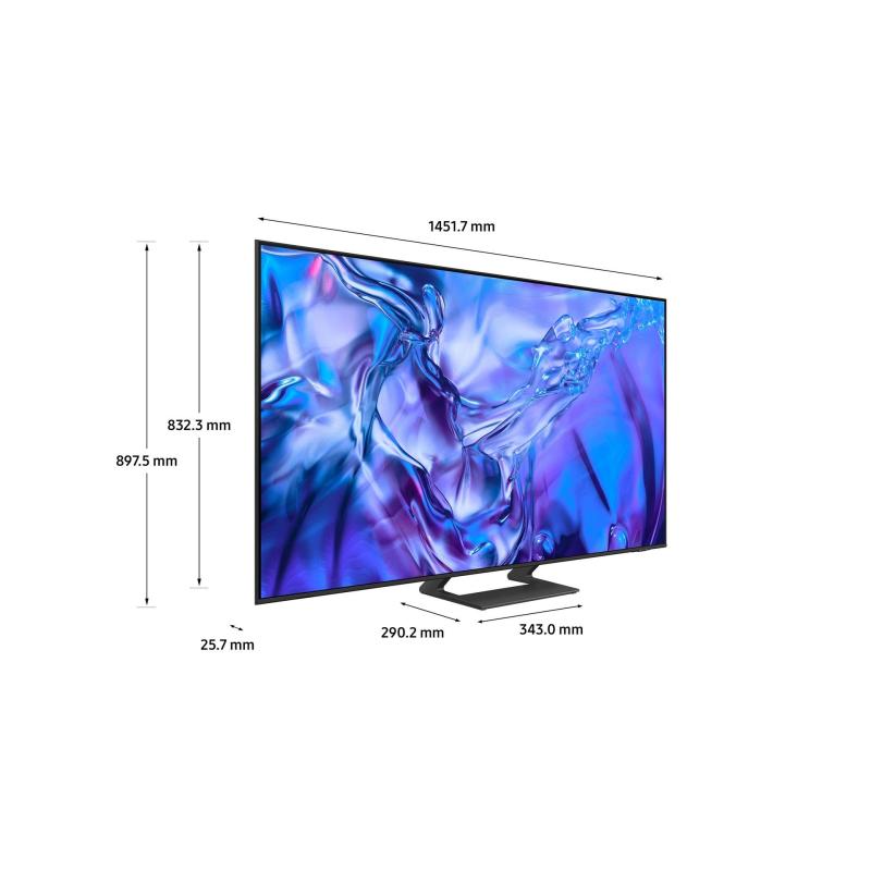 Samsung TV Crystal UHD 65" DU8505 2024, 4K, Smart TV