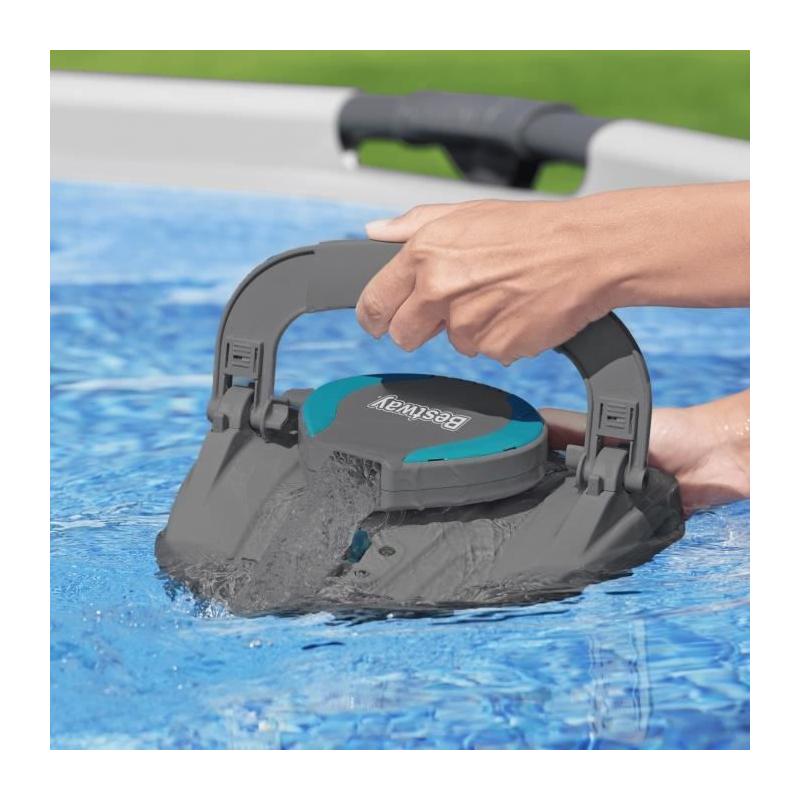 Robot piscine Bestway Agate - Rechargeable & Autonome - 15m²