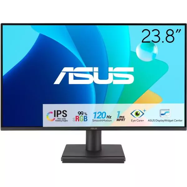 Ecran PC - ASUS - VA249HG Eye Care - 24 - IPS - Full HD - 120Hz - 1ms - Adaptive-Sync - 99% sRGB - HDMI