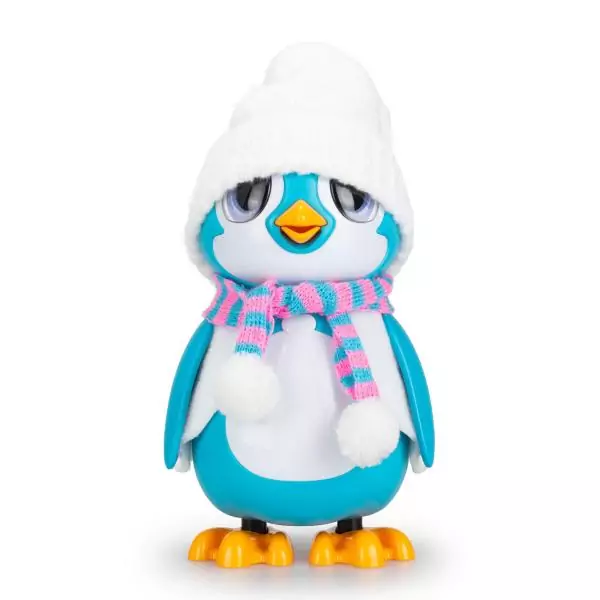 Pingouin interactif bleu - SILVERLIT - RESCUE PENGUIN - 20 émotions - Pack unboxing inclus