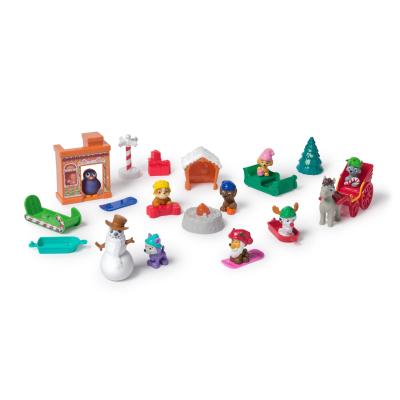 PAW Patrol - Pat Patrouille - Calendrier de l'Avent Pat Patrouille 2024 - Calendrier de L'Avent Noël 24 Surprises, Figurines Et