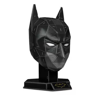 4D BUILD - Puzzle 3D DC Comics - Maquette Batman 90 Pièces - Masque De Batman Inspiré de la Saga - Puzzle Adulte - Jeu de