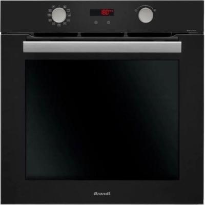 Four encastrable pyrolyse BRANDT BXP5559B - Noir - Multifonction - Porte froide
