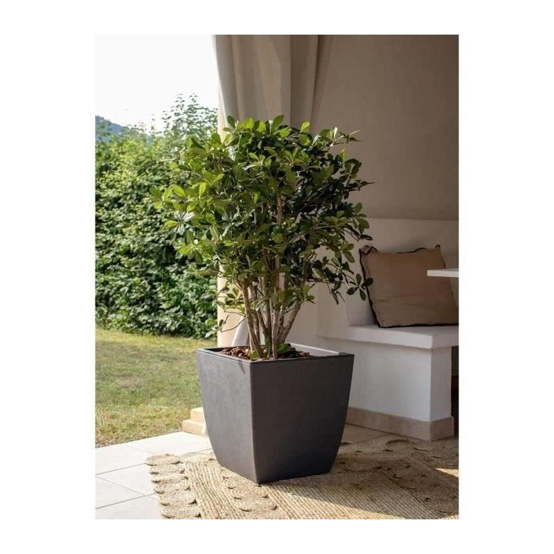 Bac a fleurs DIVA BASALT Gris anthracite 42 L - EDA
