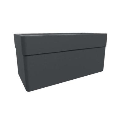 Jardinière CAREL Gris anthracite 63 L - EDA - Extérieur ou intérieur