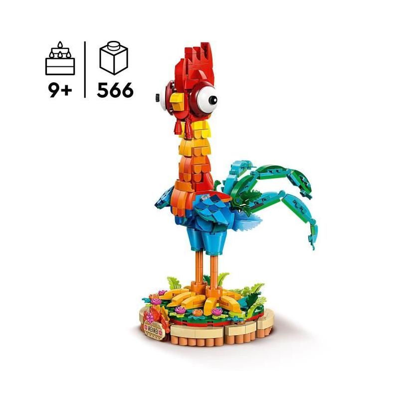 LEGO Disney Vaiana 2 43272 Heihei - Jouet fillette 9 ans