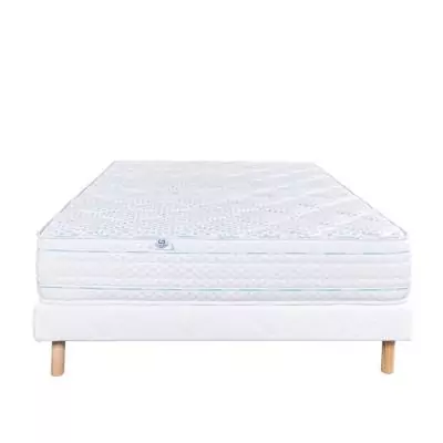 Ensemble matelas + sommier de luxe THERMOTEC 160x200 cm - Ferme